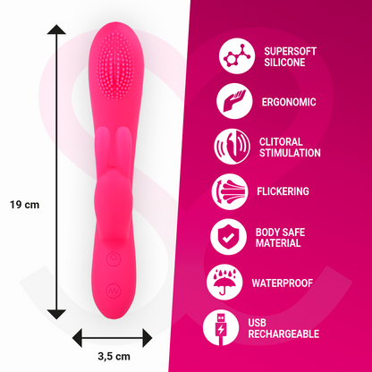 MORESSA - GINO RECHARGEABLE EN SILICONE PREMIUM