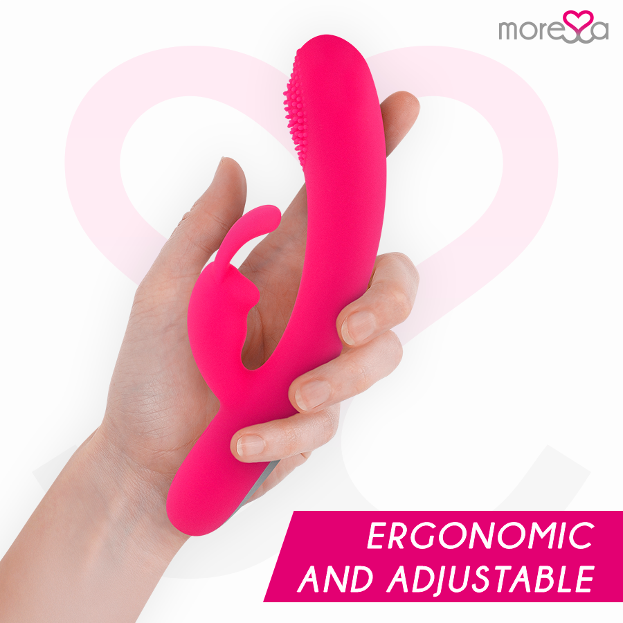 MORESSA - GINO RECHARGEABLE EN SILICONE PREMIUM - 7eme ciel