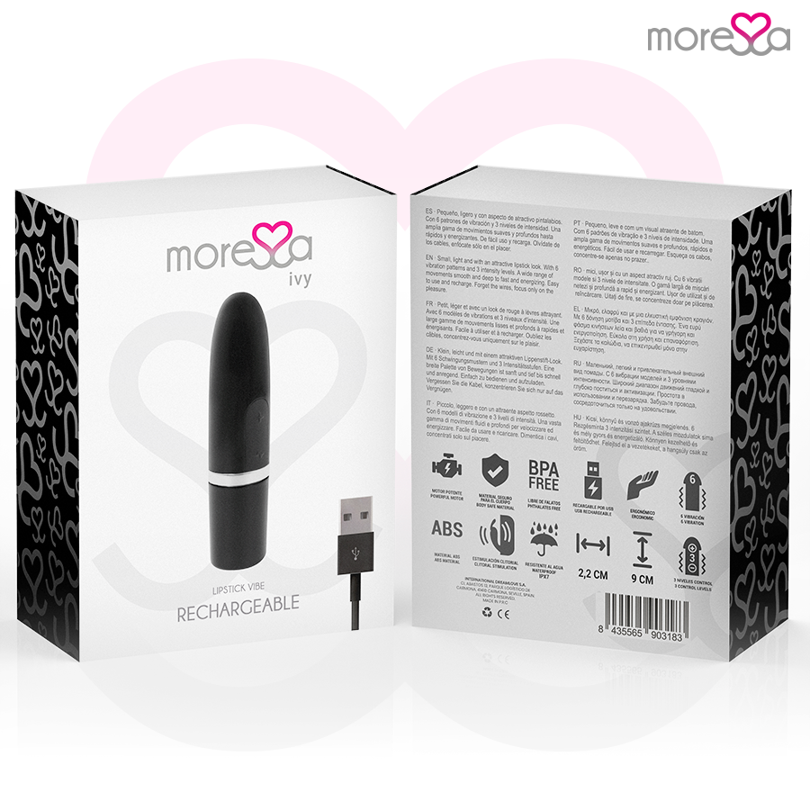 MORESSA - IVY VIBRATEUR STIMULATEUR VOYAGE NOIR