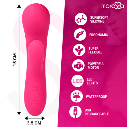 MORESSA - JERRY RECHARGEABLE EN SILICONE PREMIUM