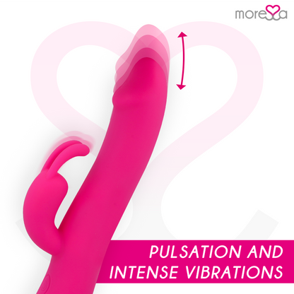 MORESSA - MOLLY RECHARGEABLE EN SILICONE PREMIUM - 7eme ciel