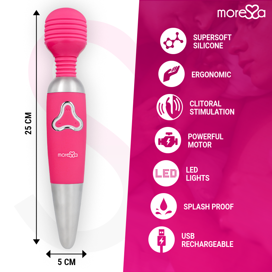 MORESSA - ODILON RECHARGEABLE EN SILICONE PREMIUM - 7eme ciel