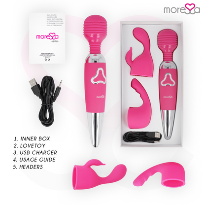 MORESSA - ODILON RECHARGEABLE EN SILICONE PREMIUM - 7eme ciel