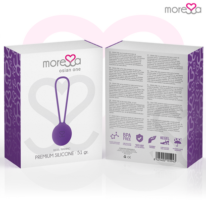 MORESSA - OSIAN ONE PREMIUM SILICONE LILAS - 7eme ciel