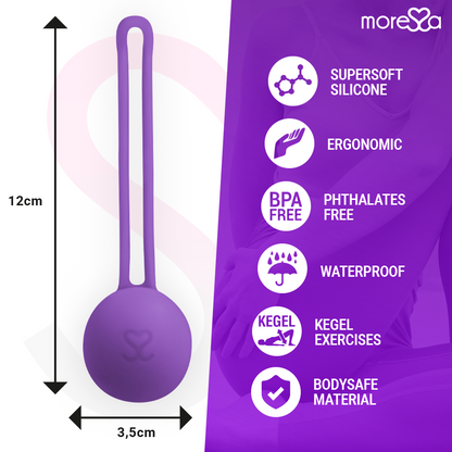MORESSA - OSIAN ONE PREMIUM SILICONE LILAS - 7eme ciel
