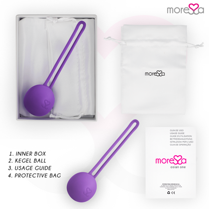 MORESSA - OSIAN ONE PREMIUM SILICONE LILAS - 7eme ciel