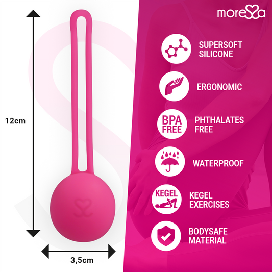 MORESSA - OSIAN ONE PREMIUM SILICONE ROSE - 7eme ciel