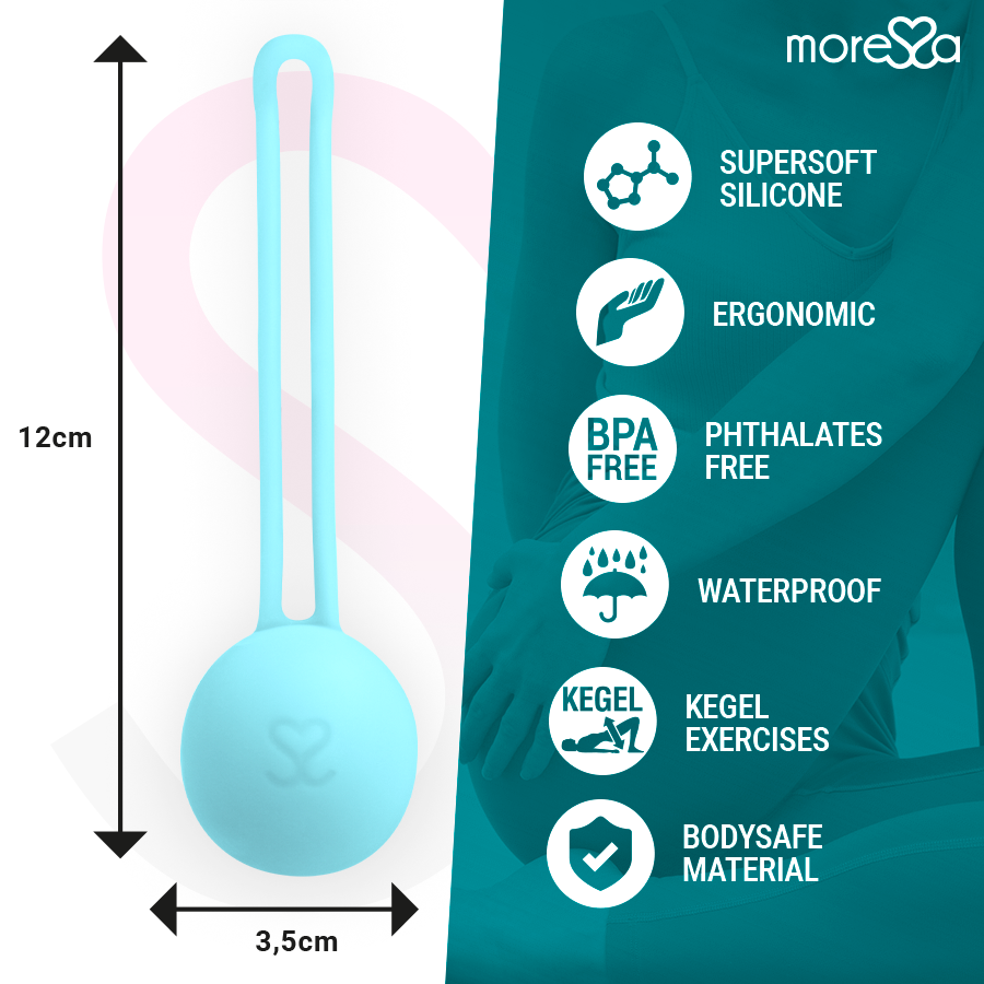 MORESSA - OSIAN ONE SILICONE TURQUOISE PREMIUM - 7eme ciel