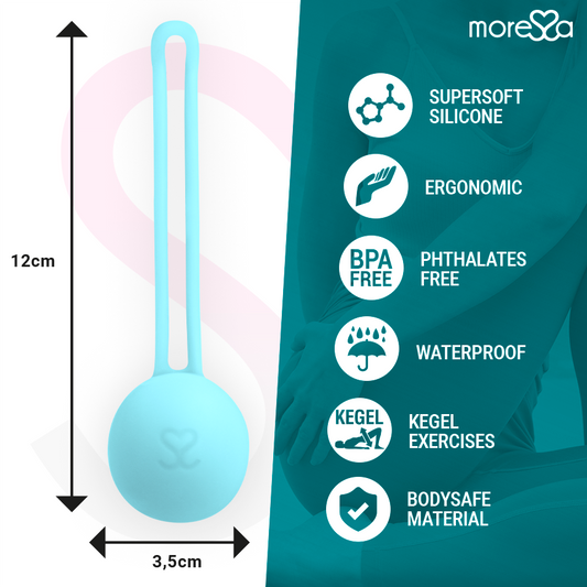 MORESSA - OSIAN ONE SILICONE TURQUOISE PREMIUM - 7eme ciel