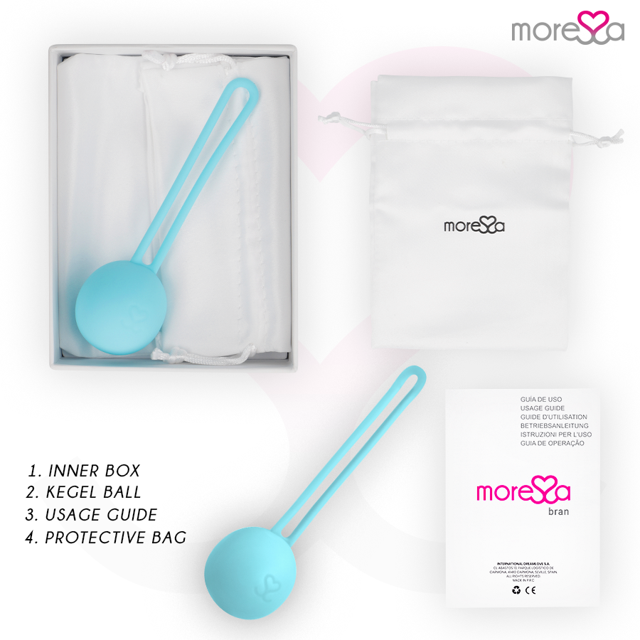 MORESSA - OSIAN ONE SILICONE TURQUOISE PREMIUM - 7eme ciel