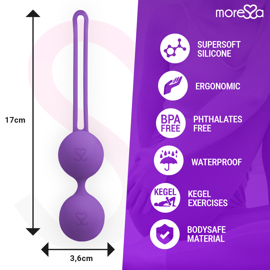 MORESSA - OSIAN TROIS SILICONE LILAS PREMIUM - 7eme ciel