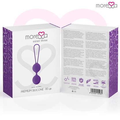 MORESSA - OSIAN TROIS SILICONE LILAS PREMIUM