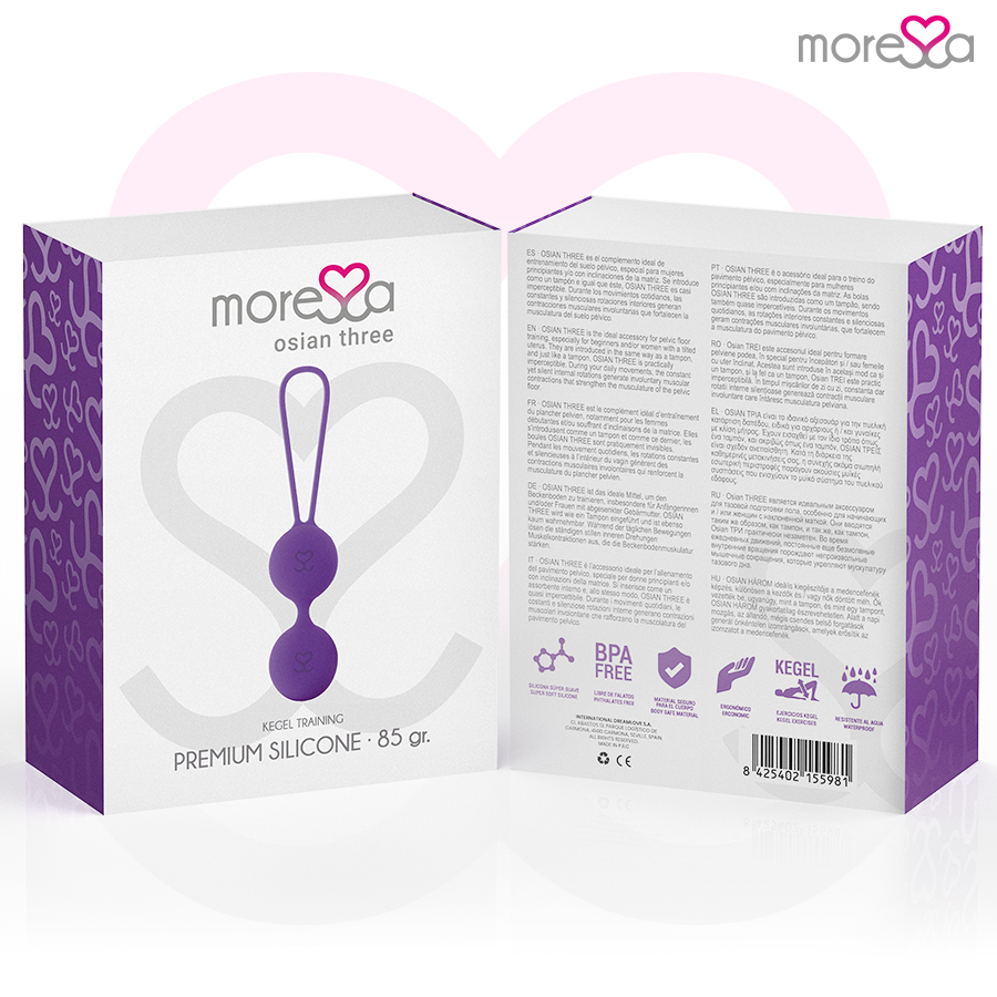 MORESSA - OSIAN TROIS SILICONE LILAS PREMIUM - 7eme ciel