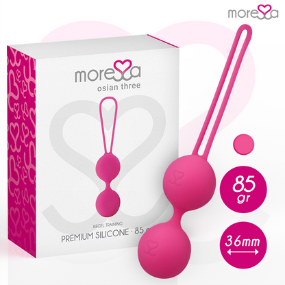 MORESSA - OSIAN TROIS SILICONE PREMIUM ROSE