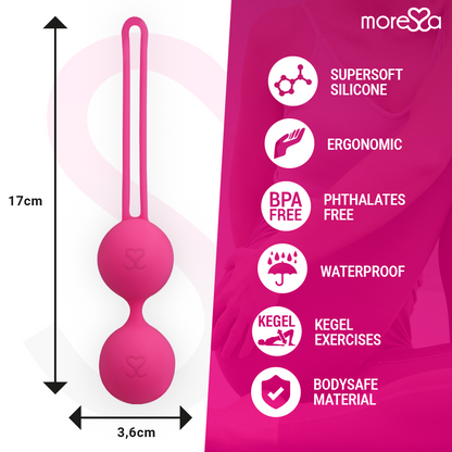 MORESSA - OSIAN TROIS SILICONE PREMIUM ROSE