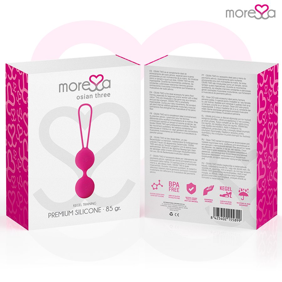 MORESSA - OSIAN TROIS SILICONE PREMIUM ROSE - 7eme ciel