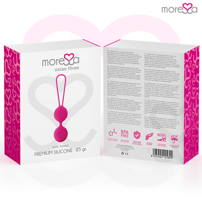 MORESSA - OSIAN TROIS SILICONE PREMIUM ROSE - 7eme ciel