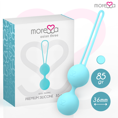 MORESSA - OSIAN TROIS SILICONE TURQUOISE PREMIUM