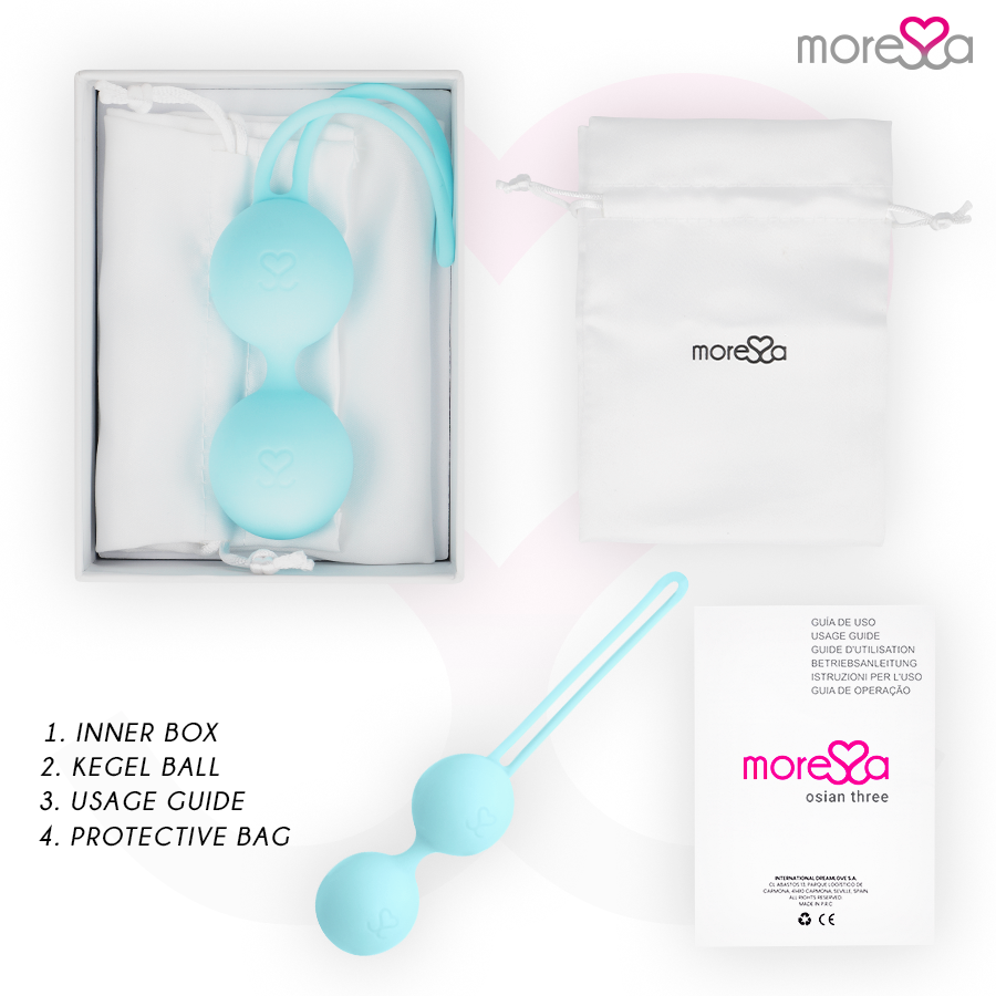 MORESSA - OSIAN TROIS SILICONE TURQUOISE PREMIUM - 7eme ciel