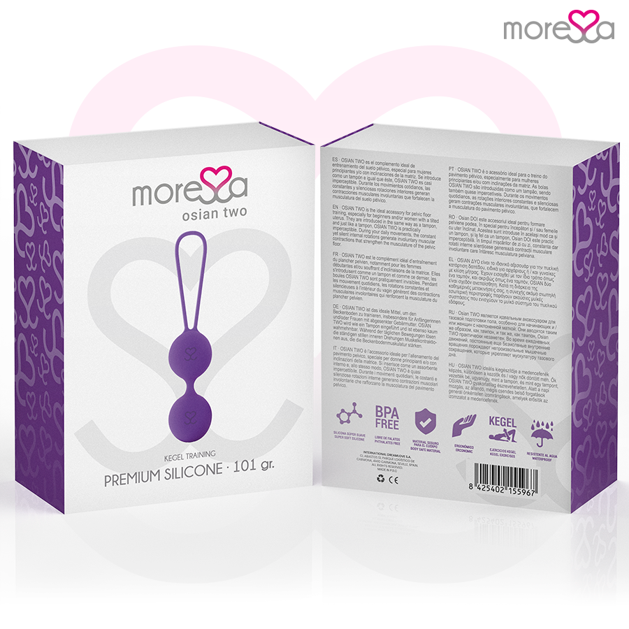 MORESSA - OSIAN DEUX SILICONE LILAS PREMIUM - 7eme ciel