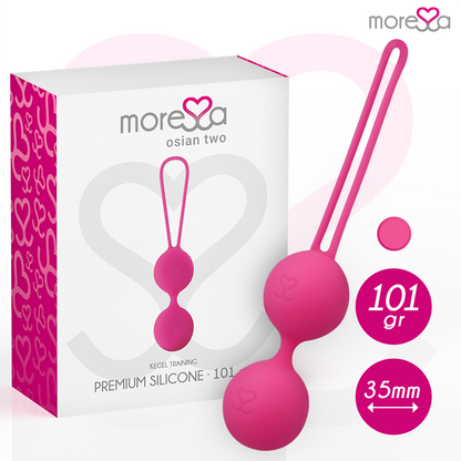 MORESSA - OSIAN DEUX SILICONE PREMIUM ROSE