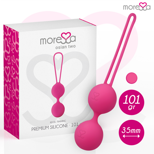 MORESSA - OSIAN DEUX SILICONE PREMIUM ROSE