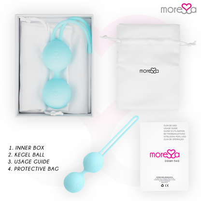 MORESSA - OSIAN DEUX SILICONE TURQUOISE PREMIUM