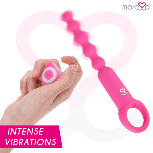 MORESSA - RONIE TÉLÉCOMMANDE PLAISIR ANAL ROSE - 7eme ciel