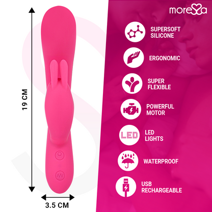MORESSA - TELMO RECHARGEABLE EN SILICONE PREMIUM