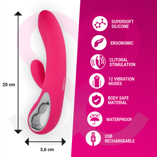 MORESSA - TROY RECHARGEABLE EN SILICONE PREMIUM - 7eme ciel