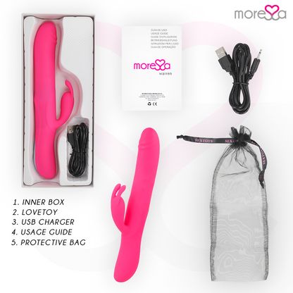 MORESSA - SILICONE RECHARGEABLE DE QUALITÉ SUPÉRIEURE WARREN - 7eme ciel