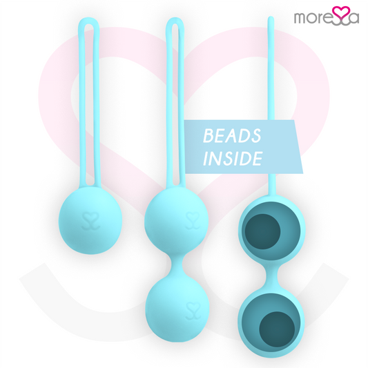 MORESSA - ENSEMBLE OSIAN SILICONE TURQUOISE PREMIUM - 7eme ciel