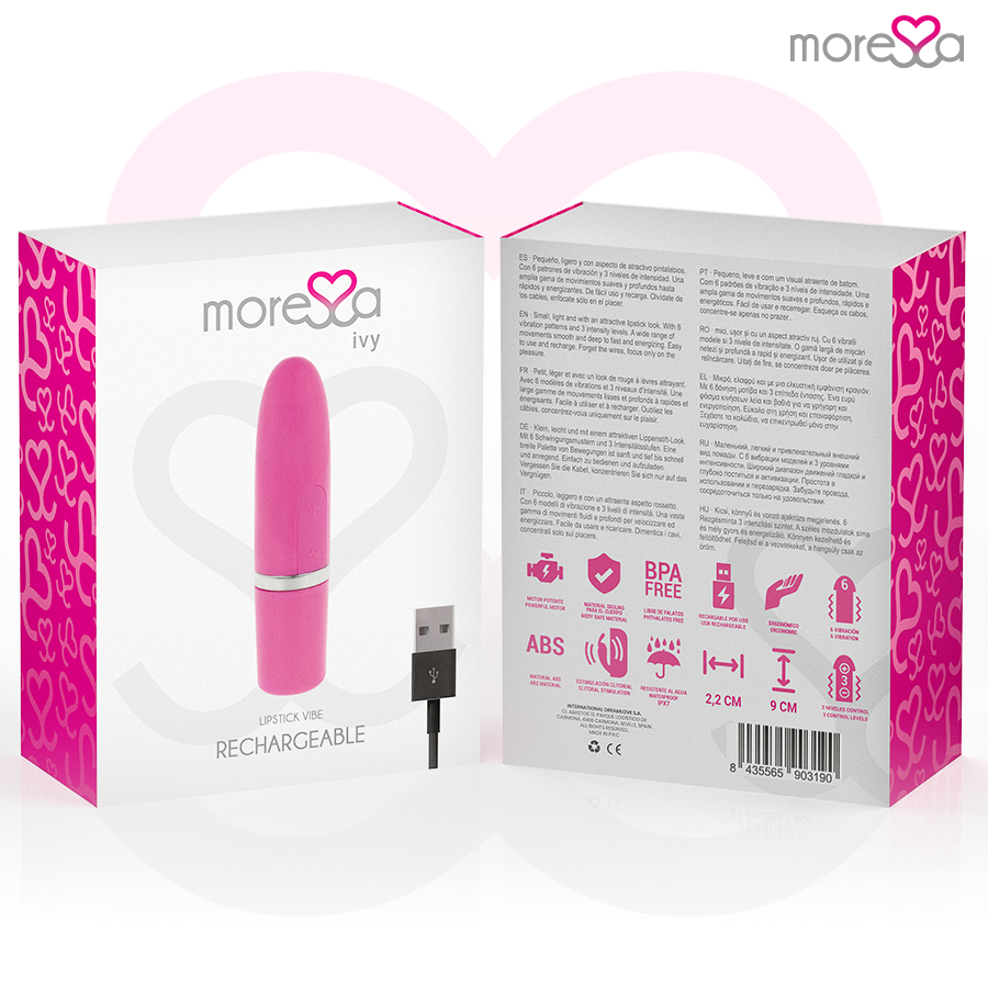 MORESSA - IVY VIBRATEUR STIMULATEUR VOYAGE ROSE