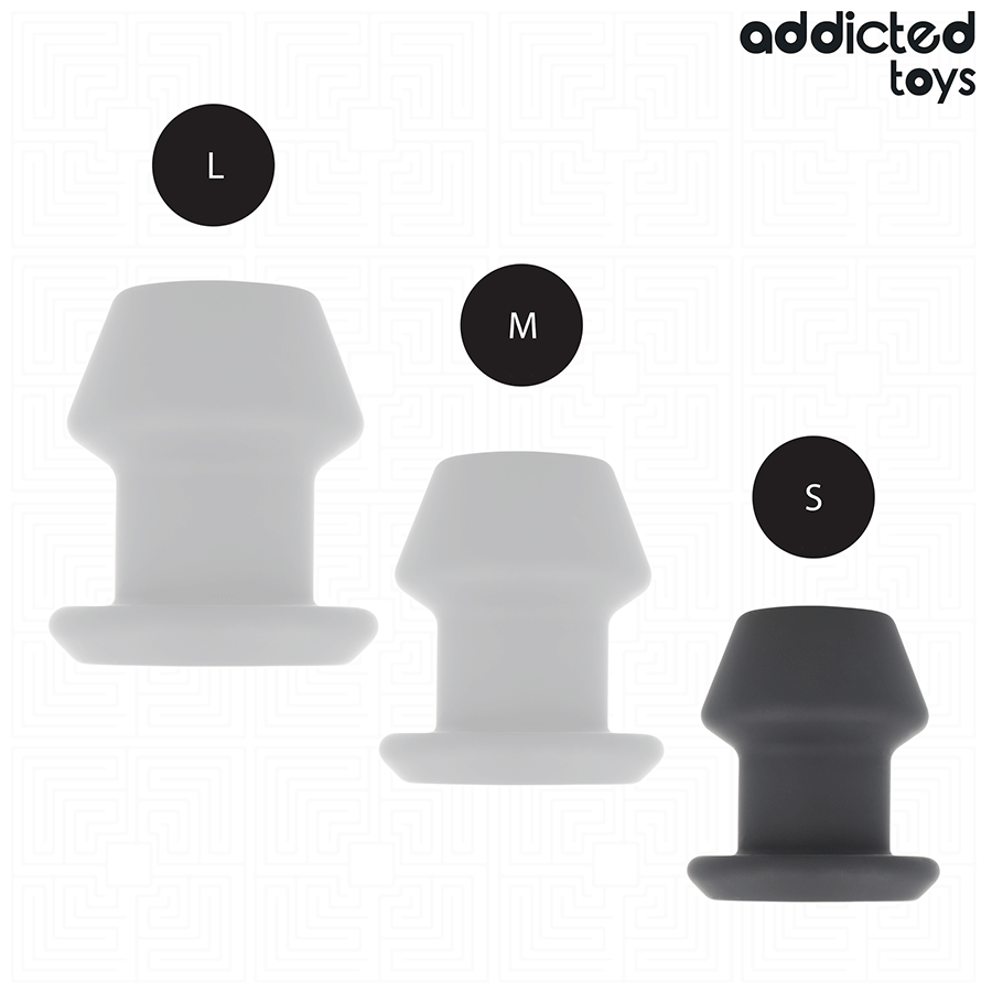 ADDICTED TOYS - PLUG ANAL CREUX EXTRÊME TAILLE S 7,5 CM - 7eme ciel