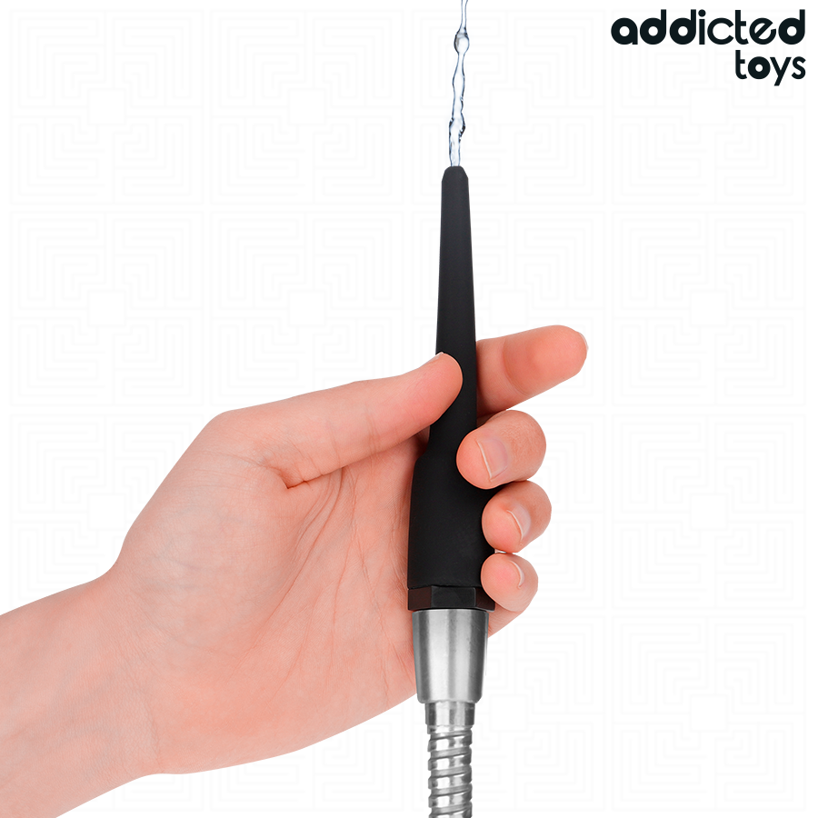 ADDICTED TOYS - NETTOYANT ANAL AVEC ADAPTATEUR UNIVERSEL MODÈLE 1