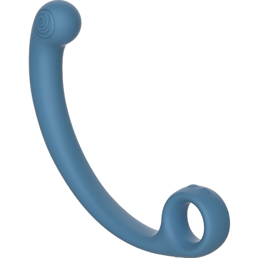 SNAIL VIBE - AXI BAGUETTE DE MASSAGE VIBRANTE BLEU