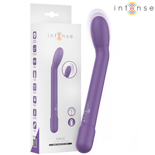 INTENSE - STIMULATEUR DE POINT G RECHARGEABLE KARLIE VIOLET