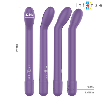 INTENSE - STIMULATEUR DE POINT G RECHARGEABLE KARLIE VIOLET - 7eme ciel