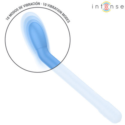 INTENSE - STIMULATEUR DE POINT G RECHARGEABLE KARLIE BLEU - 7eme ciel