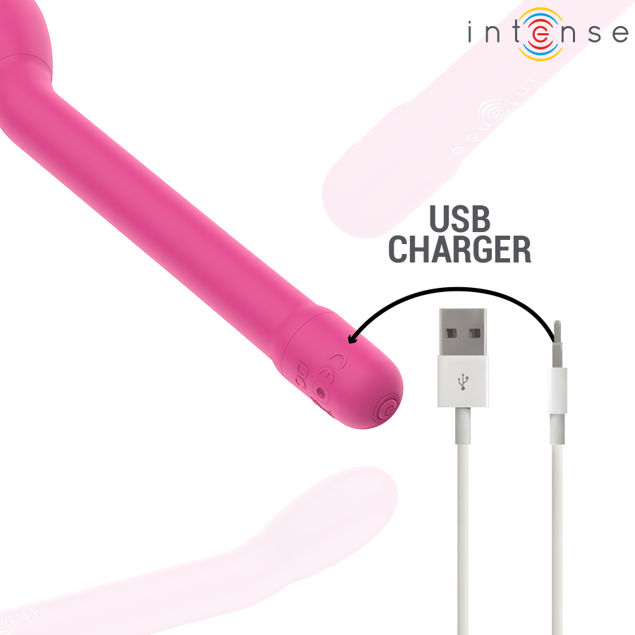 INTENSE - STIMULATEUR DE POINT G RECHARGEABLE KARLIE ROSE - 7eme ciel