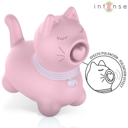 INTENSE - STIMULATEUR DE LANGUE EFFET PULSATION MARIE PINK