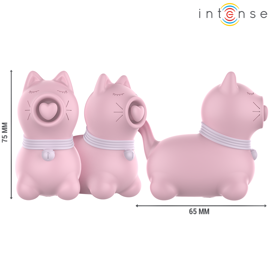 INTENSE - STIMULATEUR DE LANGUE EFFET PULSATION MARIE PINK - 7eme ciel