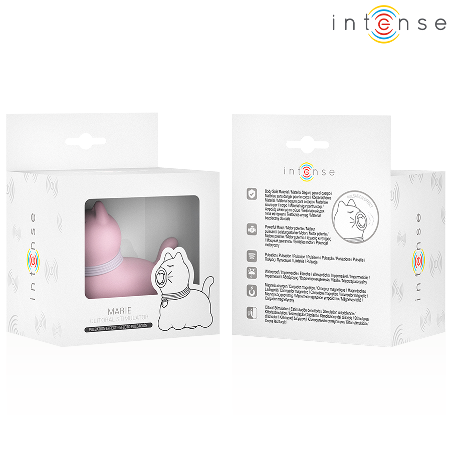 INTENSE - STIMULATEUR DE LANGUE EFFET PULSATION MARIE PINK - 7eme ciel