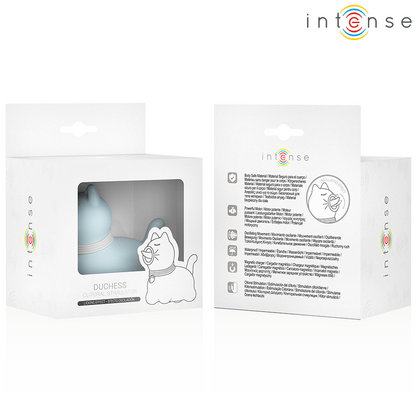 INTENSE - STIMULATEUR DUCHESSE AVEC LANGUE ROTATIVE 360º BLEU - 7eme ciel