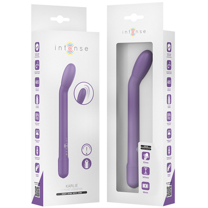 INTENSE - STIMULATEUR DE POINT G RECHARGEABLE KARLIE VIOLET - 7eme ciel