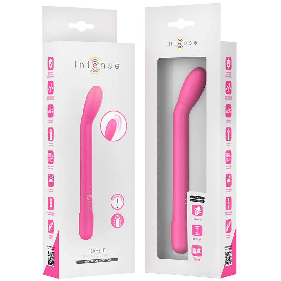 INTENSE - STIMULATEUR DE POINT G RECHARGEABLE KARLIE ROSE - 7eme ciel