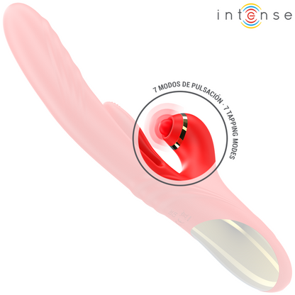 INTENSE - ROSALIA VIBRATEUR MULTIFONCTION 3 EN 1 ROUGE - 7eme ciel