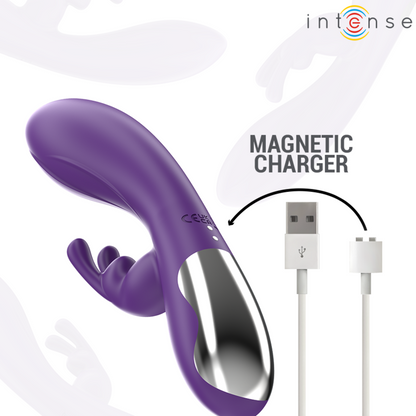 INTENSE - RANDALL VIBRATEUR RABBIT 10 VIBRATIONS VIOLET - 7eme ciel