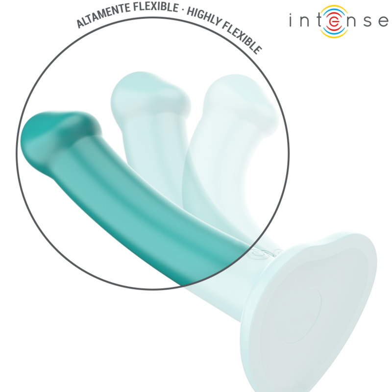INTENSE - KATIE VIBRATEUR AVEC VENTOUSE 10 VIBRATIONS TÉLÉCOMMANDE BLEUE - 7eme ciel