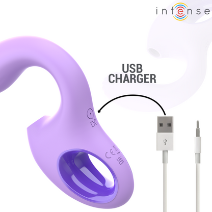INTENSE - BAXTER VIBRATEUR & STIMULATEUR VIOLET - 7eme ciel